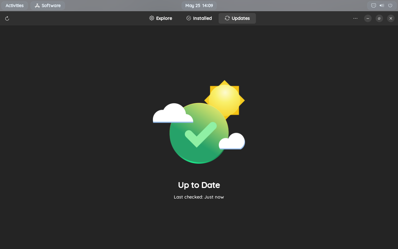 Up to date page
